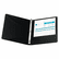 WLJ36213B Economy Vinyl Round Ring View Binder, 11 x 8-1/2, 1/2" Capacity, Black By WILSON JONES CO.