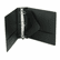 WLJ36249B Economy Vinyl Round Ring View Binder, 11 x 8-1/2, 3" Capacity, Black By WILSON JONES CO.