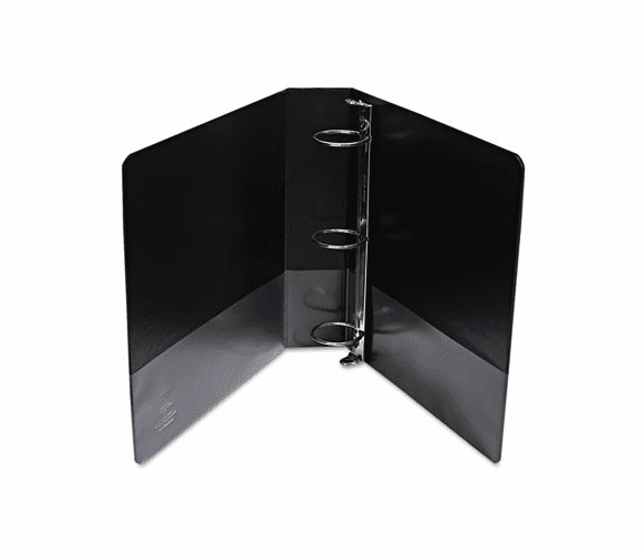 WLJ36344B Vinyl Round Ring Locking View Binder, 2" Capacity, Black By WILSON JONES CO.