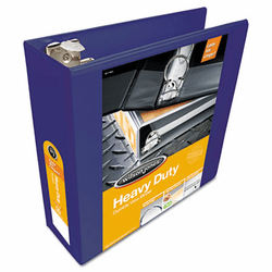 WLJ36349BL Vinyl Round Ring Locking View Binder, 3" Capacity, Dark Blue By WILSON JONES CO.