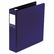 WLJ36444NBL Locking No-Gap Round Ring Binder With Label Holder, 2" Capacity, Dark Blue By WILSON JONES CO.