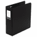 WLJ36449NB Locking No Gap Round Ring Binder With Label Holder, 3" Capacity, Black By WILSON JONES CO.