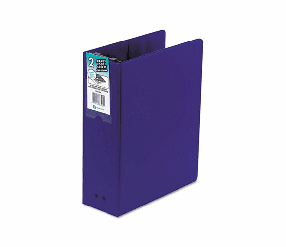 WLJ36544BL Large Capacity Hanging Post Binder, 11 x 8-1/2, 2" Capacity, Blue By WILSON JONES CO.