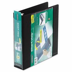 WLJ36621 Smart-View Vinyl Round Ring View Binder, 2" Capacity, Black By WILSON JONES CO.