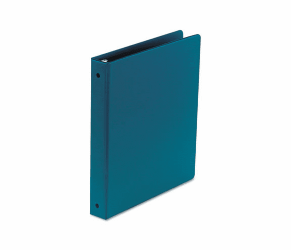 WLJ36814NG Basic Vinyl Round Ring Binder, 1" Capacity, Green By WILSON JONES CO.