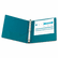 WLJ36834NG Basic Vinyl Round Ring Binder, 1-1/2" Capacity, Green By WILSON JONES CO.