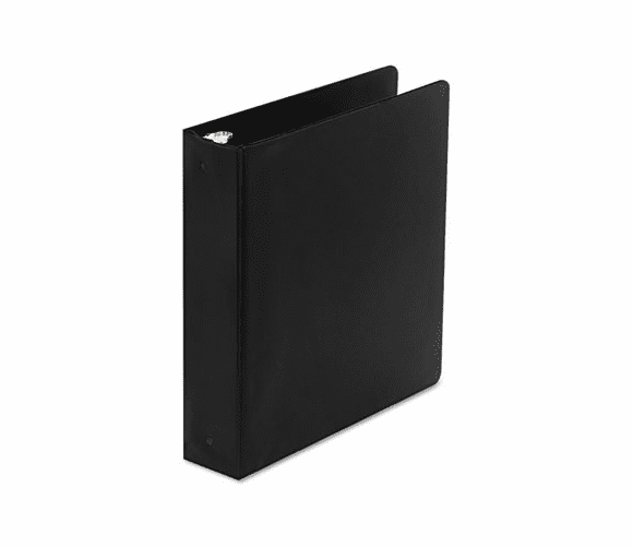 WLJ36844NB Basic Vinyl Round Ring Binder, 2" Capacity, Black By WILSON JONES CO.