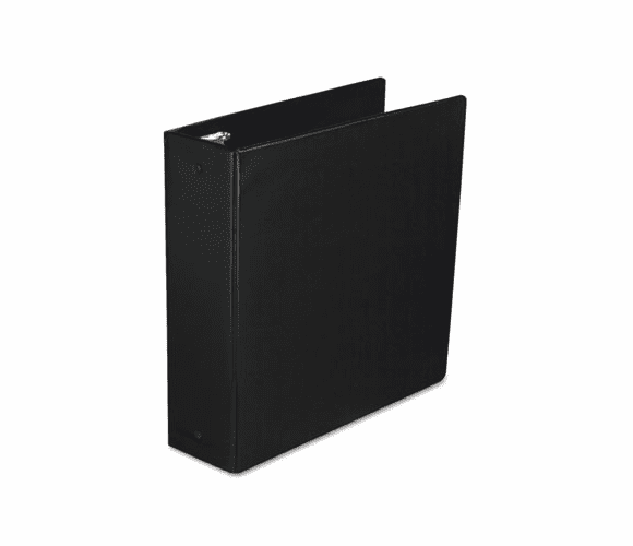 WLJ36849NB Basic Vinyl Round Ring Binder, 3" Capacity, Black By WILSON JONES CO.