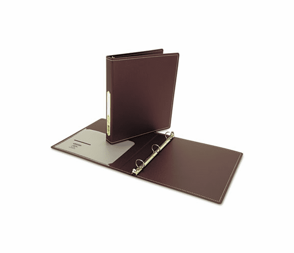 WLJ38207 Foam Polypropylene Ring Binder, 11 x 8-1/2, 1" Capacity, Brown By WILSON JONES CO.