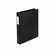 WLJ38314NHB Basic Vinyl D-Ring Binder With Label Holder, 1" Capacity, Black By WILSON JONES CO.