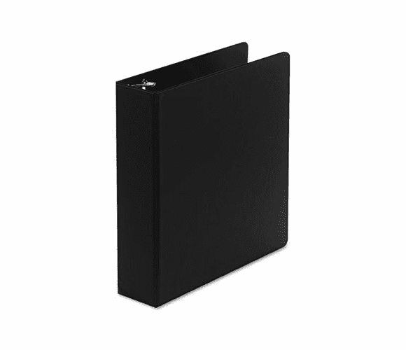 WLJ38344B Basic Vinyl D-Ring Binder, 2" Capacity, Black By WILSON JONES CO.
