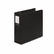 WLJ38354NB Basic Vinyl D-Ring Binder With Label Holder, 4" Capacity, Black By WILSON JONES CO.