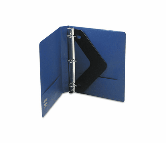 WLJ38414BL Heavy-Duty No-Gap D-Ring Binder With Label Holder, 1" Capacity, Dark Blue By WILSON JONES CO.