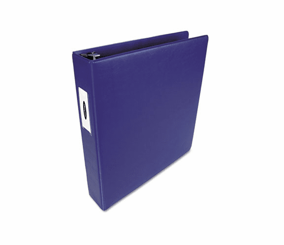 WLJ38434BL Heavy-Duty No-Gap D-Ring Binder With Label Holder, 1-1/2" Capacity, Dark Blue By WILSON JONES CO.