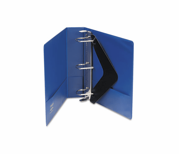 WLJ38444BL Heavy-Duty No-Gap D-Ring Binder With Label Holder, 2" Capacity, Dark Blue By WILSON JONES CO.