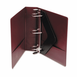 WLJ38444C Heavy-Duty No-Gap D-Ring Binder With Label Holder, 2" Capacity, Burgundy By WILSON JONES CO.