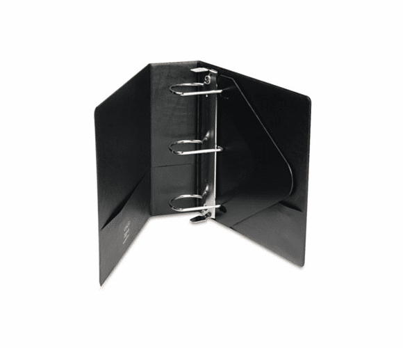 WLJ38449B Heavy-Duty No-Gap D-Ring Binder With Label Holder, 3" Capacity, Black By WILSON JONES CO.