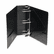 WLJ38449B Heavy-Duty No-Gap D-Ring Binder With Label Holder, 3" Capacity, Black By WILSON JONES CO.