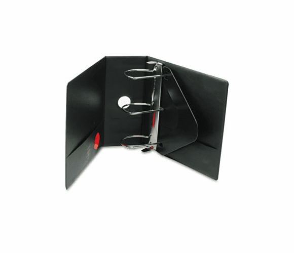 WLJ38450B Heavy-Duty No-Gap D-Ring Binder With Label Holder, 5" Capacity, Black By WILSON JONES CO.