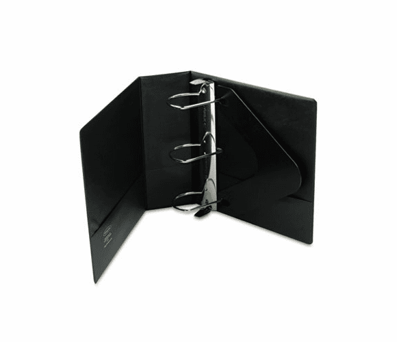 WLJ38454B Heavy-Duty No-Gap D-Ring Binder With Label Holder, 4" Capacity, Black By WILSON JONES CO.
