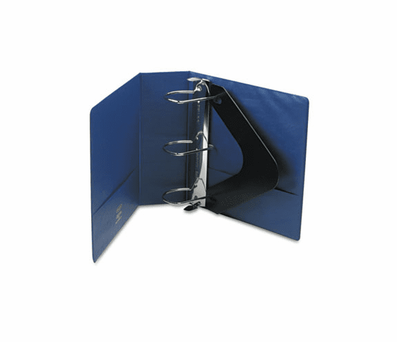 WLJ38454BL Heavy-Duty No-Gap D-Ring Binder With Label Holder, 4" Capacity, Dark Blue By WILSON JONES CO.