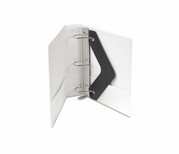 WLJ38544W Heavy-Duty D-Ring Vinyl View Binder, 2" Capacity, White By WILSON JONES CO.