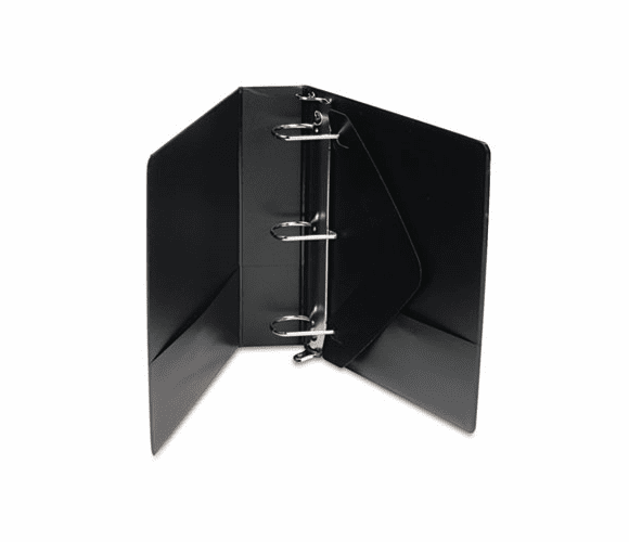 WLJ38644B Basic D-Ring Vinyl View Binder, 2" Capacity, Black By WILSON JONES CO.