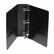 WLJ38644B Basic D-Ring Vinyl View Binder, 2" Capacity, Black By WILSON JONES CO.