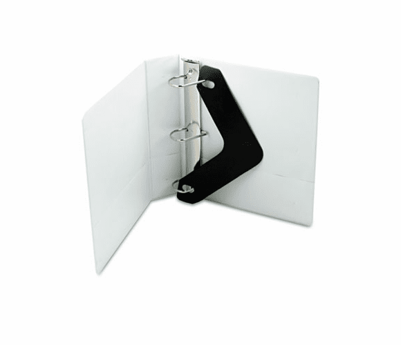 WLJ38644W Basic D-Ring Vinyl View Binder, 2" Capacity, White By WILSON JONES CO.
