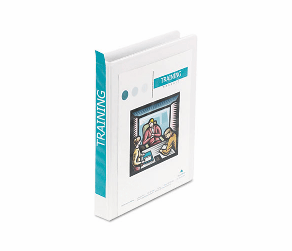 WLJ40813 International A4 Size 4-Ring View Binder, 1" Capacity, White By WILSON JONES CO.