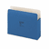 WLJ66BL ColorLife 5 1/4 Inch Expansion Pocket, Straight Tab, Letter, Dark Blue, 10/Box By WILSON JONES CO.