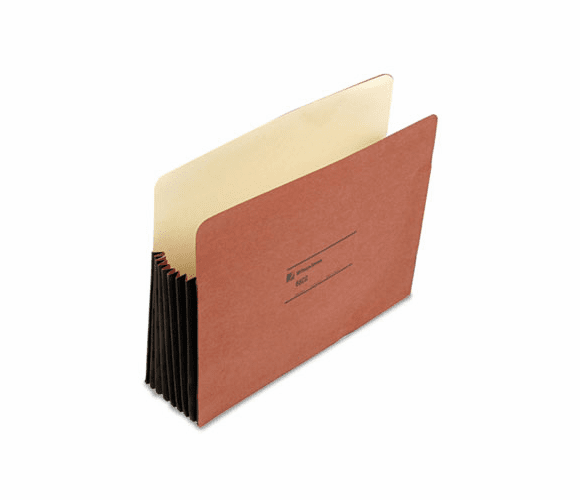 WLJ68CG Seven Inch Expansion Pocket, Straight, Letter, Redrope, 10/Box By WILSON JONES CO.