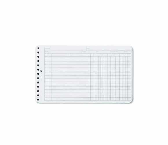 WLJ75850 Extra Sheets for Six-Ring Ledger Binder, 100/Pack By WILSON JONES CO.