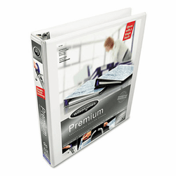 WLJ86610 Professional Plus Lock No-Gap Vinyl View D-Ring Binder, 1" Capacity, White By WILSON JONES CO.