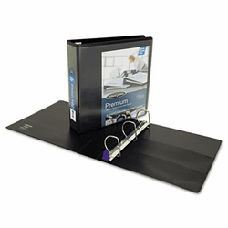 WLJ86621 Professional Plus No-Gap D-Rings Vinyl View Binder, 2" Capacity, Black By WILSON JONES CO.