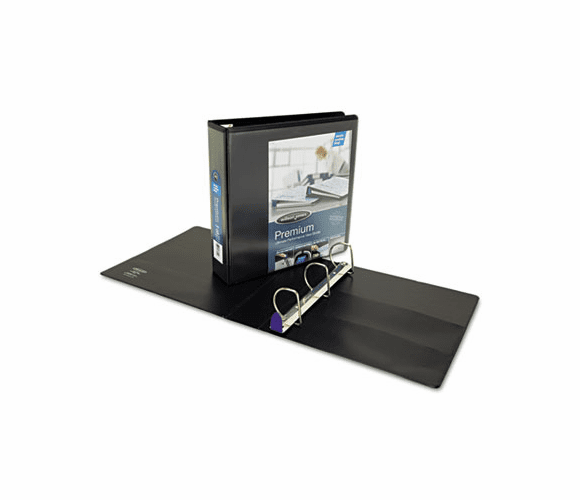 WLJ86621 Professional Plus No-Gap D-Rings Vinyl View Binder, 2" Capacity, Black By WILSON JONES CO.