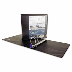 WLJ86631 Professional Plus No-Gap D-Rings Vinyl View Binder, 3" Capacity, Black By WILSON JONES CO.