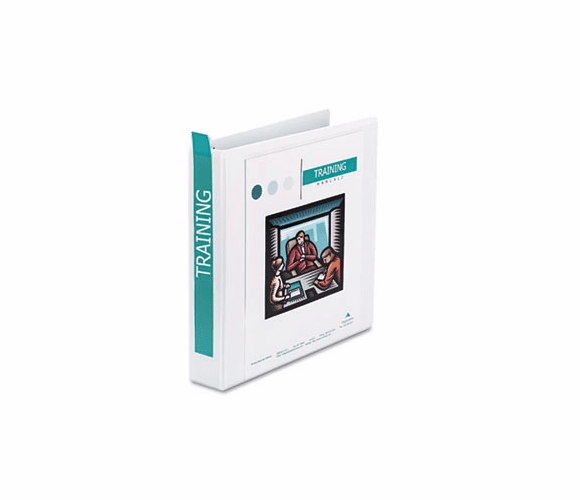WLJ86660 Professional Plus No-Gap Vinyl View D-Ring Binder, 1-1/2" Capacity, White By WILSON JONES CO.