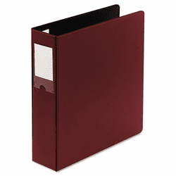WLJ87608 Locking No-Gap D-Ring Vinyl Binder, 2" Capacity, Red By WILSON JONES CO.