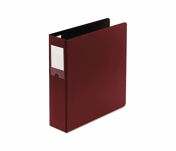 WLJ87608 Locking No-Gap D-Ring Vinyl Binder, 2" Capacity, Red By WILSON JONES CO.