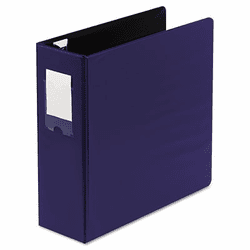 WLJ87610 Locking No-Gap D-Ring Vinyl Binder, 3" Capacity, Blue By WILSON JONES CO.