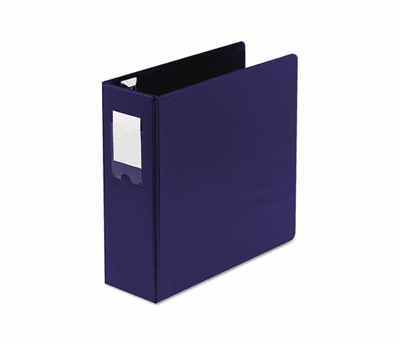 WLJ87610 Locking No-Gap D-Ring Vinyl Binder, 3" Capacity, Blue By WILSON JONES CO.