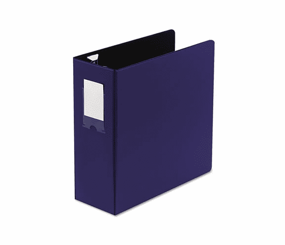 WLJ87613 Locking No-Gap D-Ring Vinyl Binder, 4" Capacity, Blue By WILSON JONES CO.