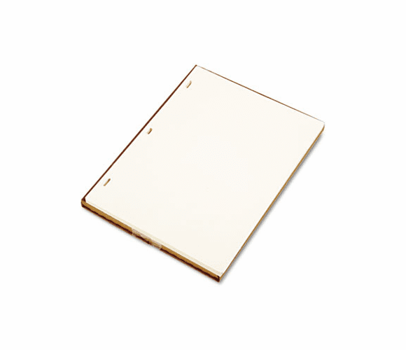 WLJ90110 Looseleaf Minute Book Ledger Sheets, Ivory Linen, 11 x 8-1/2, 100 Sheet/Box By WILSON JONES CO.