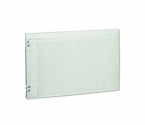 WLJG5030 Accounting Sheets, 30 Columns, 11 x 17, 100 Loose Sheets/Pack, Green By WILSON JONES CO.
