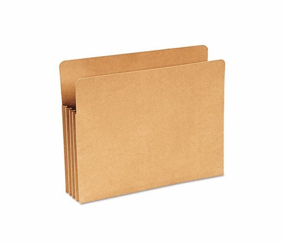 WLJWCC68RK Recycled File Pocket, Straight Cut, Letter, 3 1/2 Inch Expansion, Kraft By WILSON JONES CO.