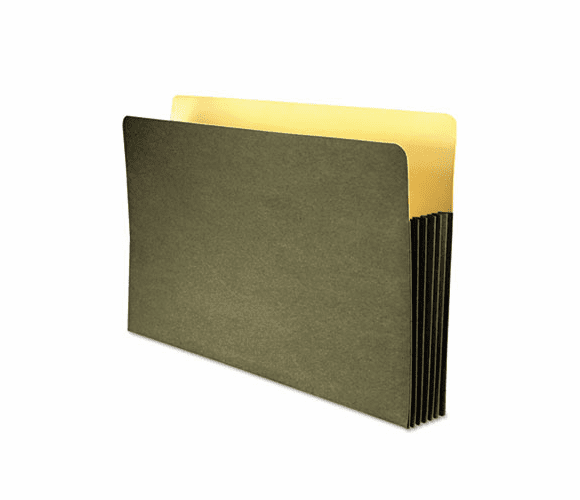 WLJWCC78RG Recycled File Pocket, Straight Cut, Legal, 3 1/2 Inch Expansion, Green By WILSON JONES CO.