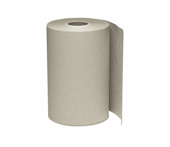 WNS108 Nonperforated Paper Towel Roll, 8 x 350', Natural, 12/Carton By WINDSOFT