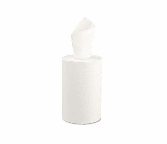 WNS109 Nonperforated Paper Towel Roll, 8 x 350', Bleached White, 12/Carton By WINDSOFT