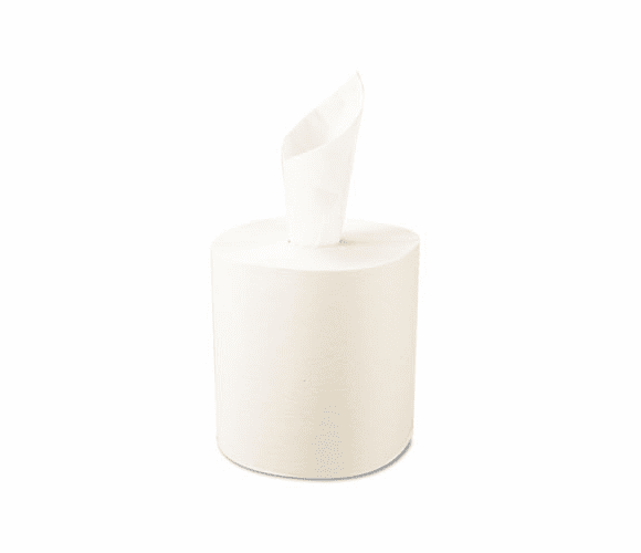 WNS1290 Nonperforated Paper Towel Roll, 8 x 800', Bleached White, 12/Carton By WINDSOFT